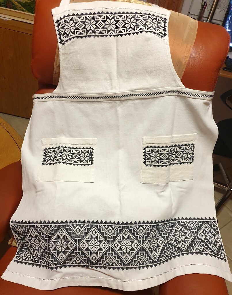 Ancient kitchen apron