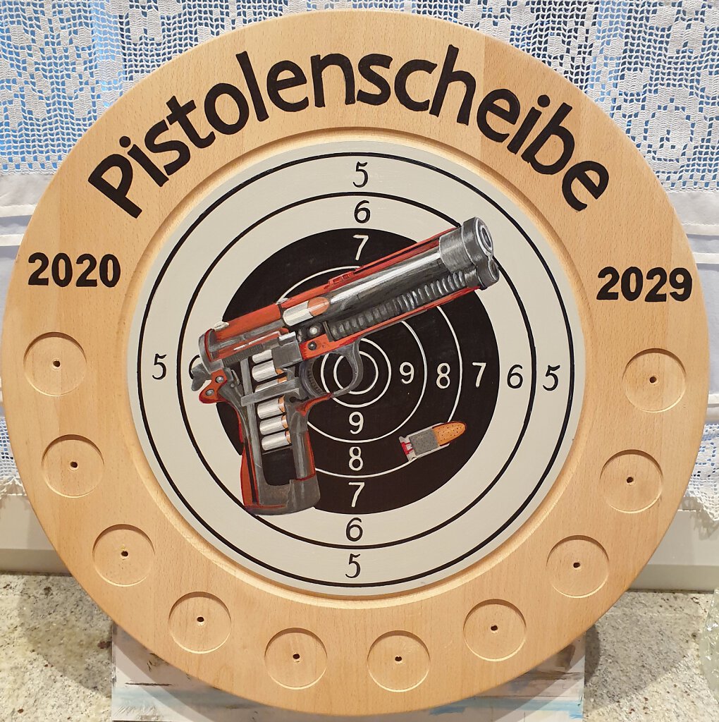 Pistolenscheibe